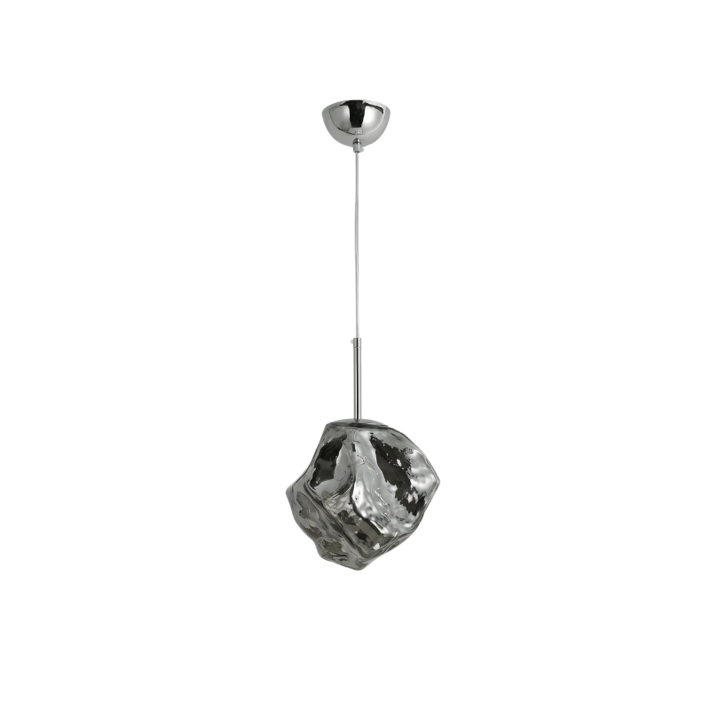 Trendy Hanglamp Verstelbare Hoogte Glas & Metaal – Aurora Nordica