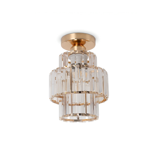 Plafonnier Cristal Doré pour Chambre – Célestiner