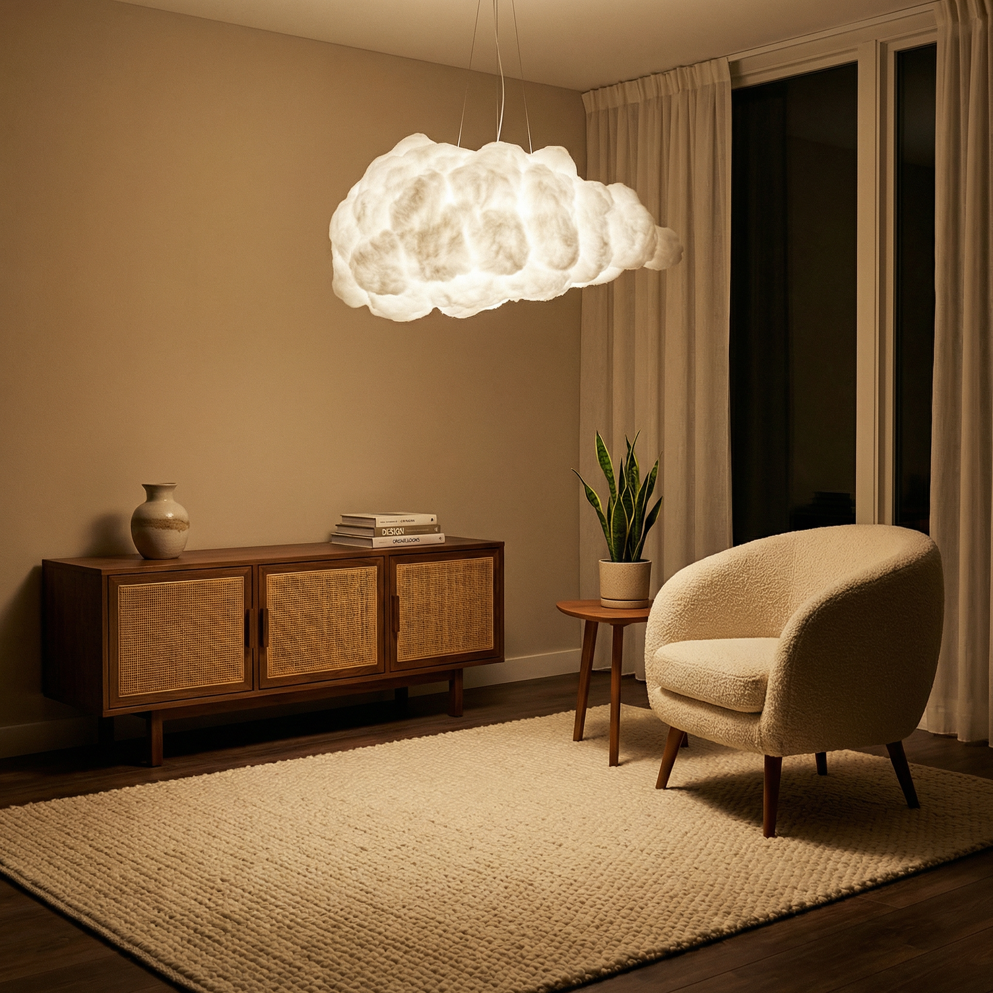 Luminous Cloud Pendant detail view | Luxarmonie
