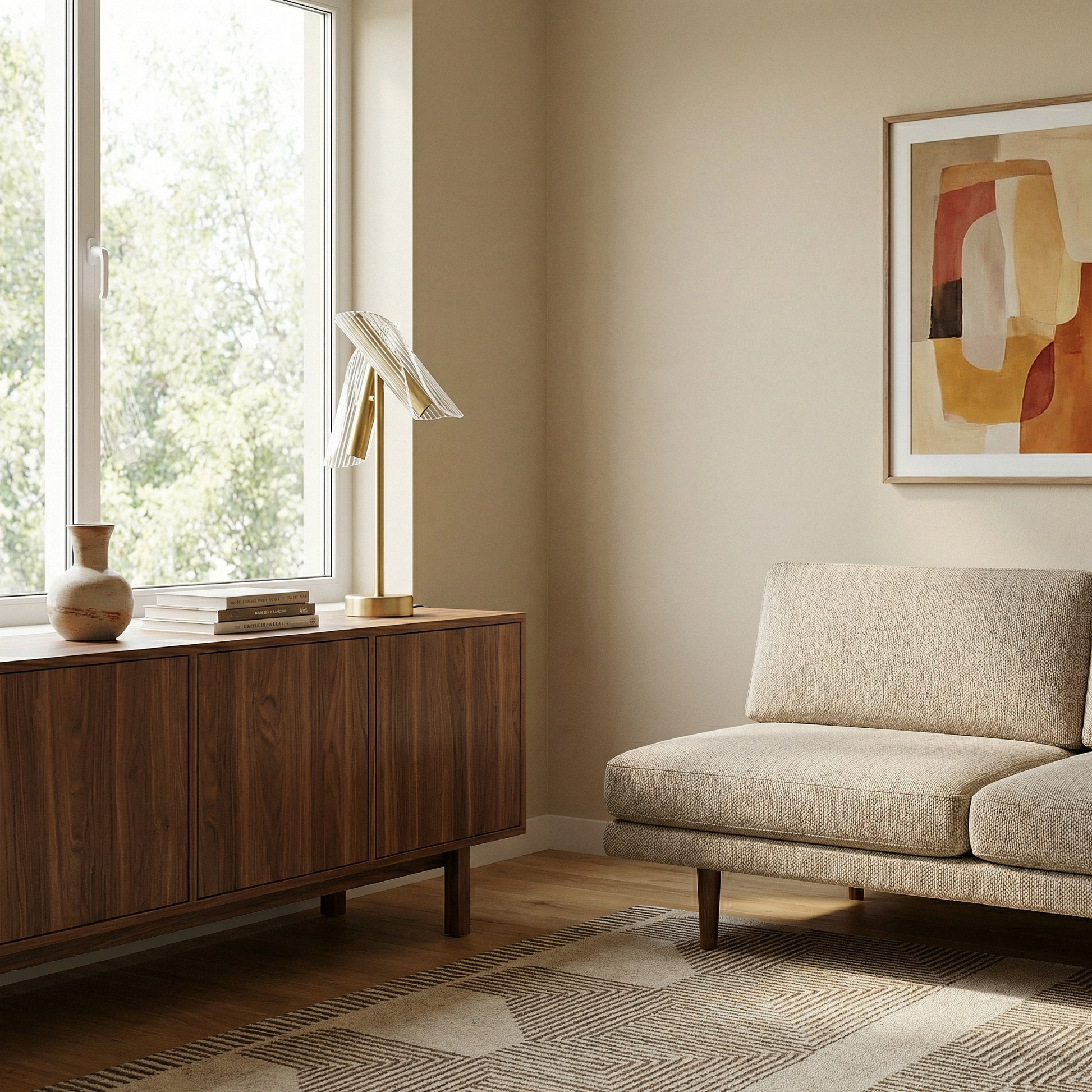 Elegante tafellamp in edele materialen – Éclora