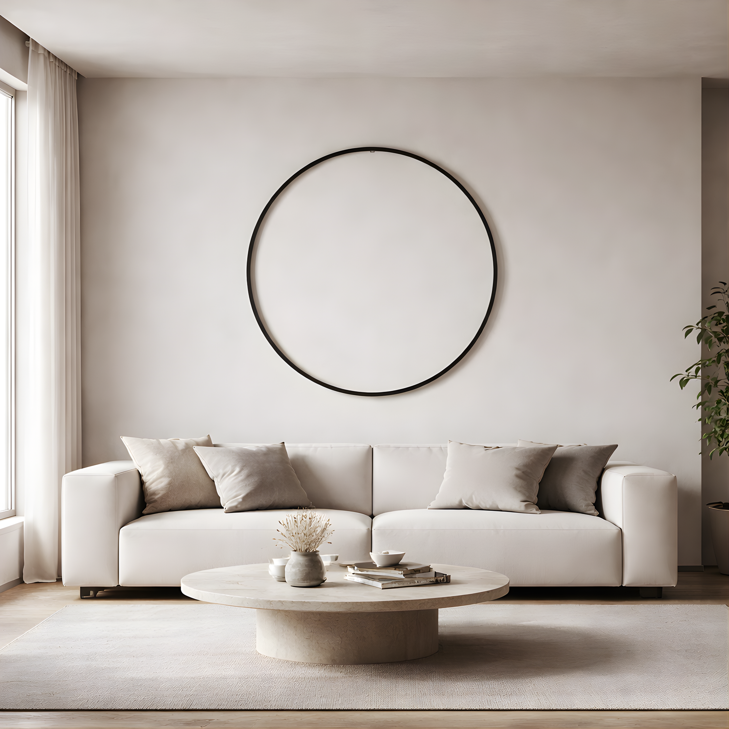 Moderne Wandlamp Cirkelvormig Verlicht Design – Cerchio