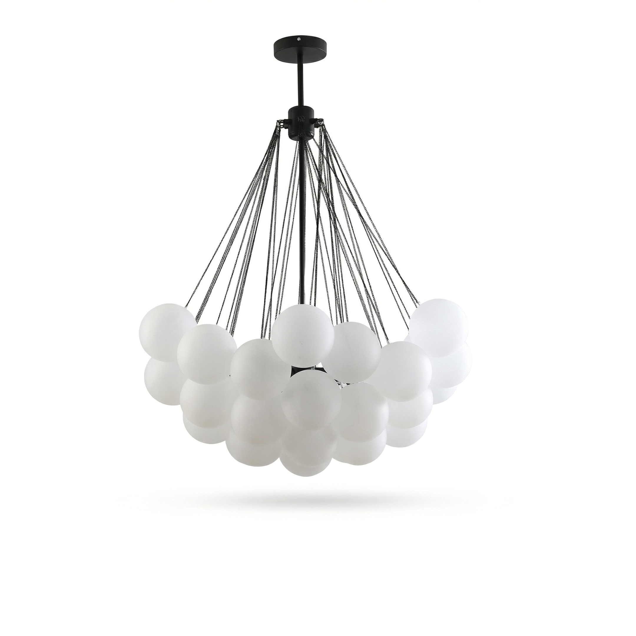 Glazen bollen hanglamp met LED – Hypnotique Orbe