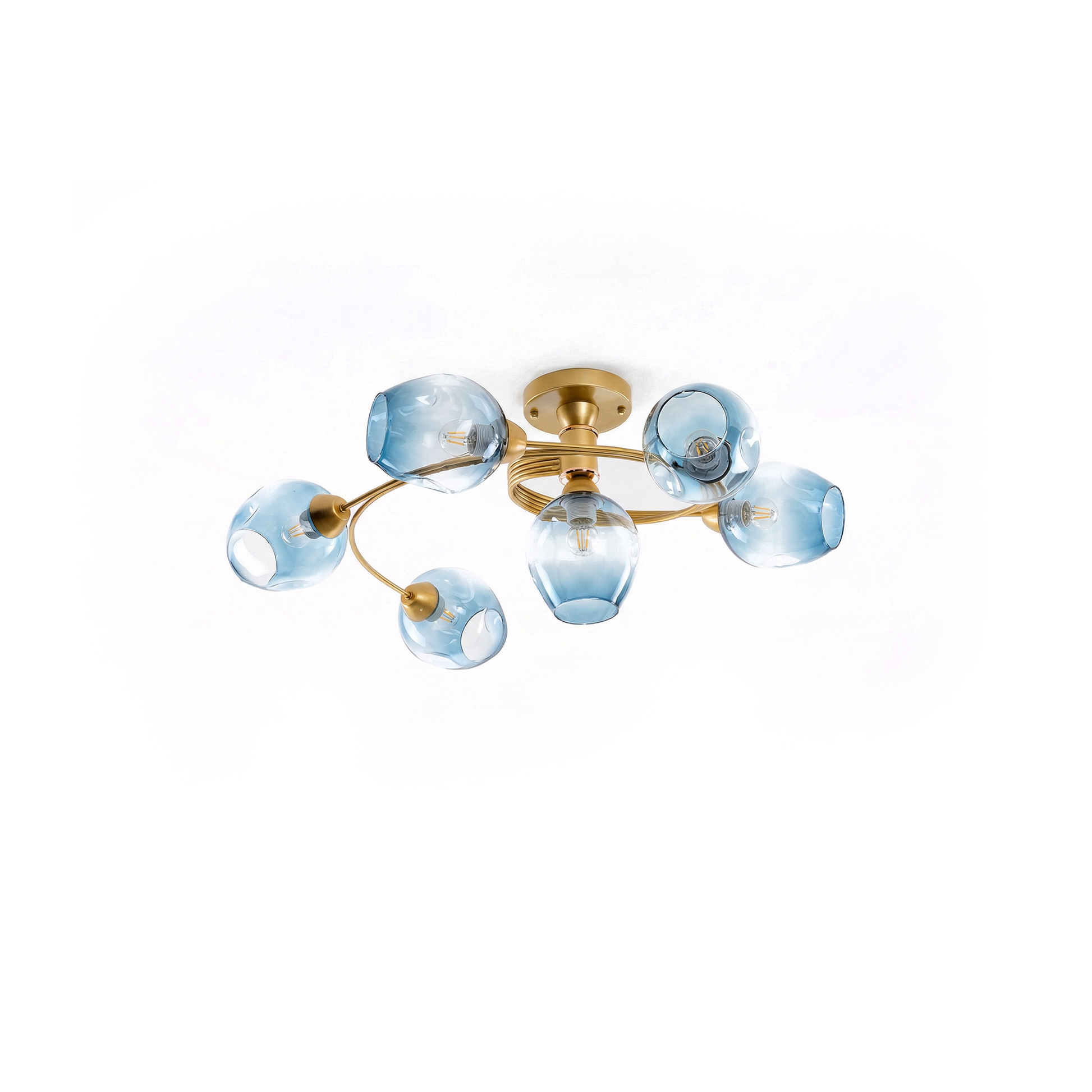 Moderne Plafondlamp met Draaibare Ringen en Geïntegreerde LED – Irisso