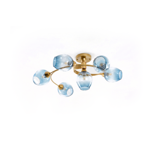 Moderne Plafondlamp met Draaibare Ringen en Geïntegreerde LED – Irisso