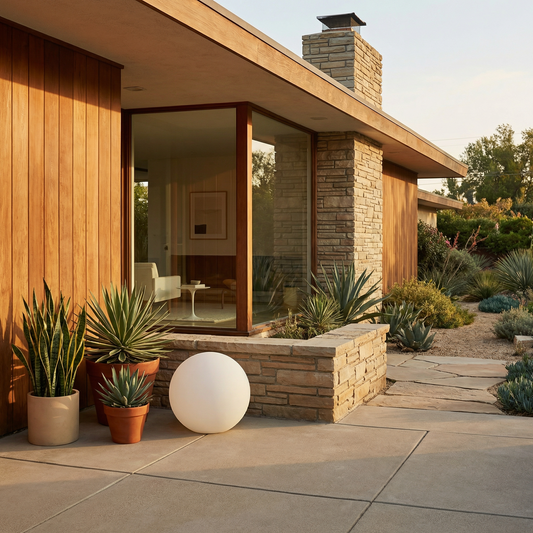 Moderne Zonne-energiebuitenlamp – Arclumis