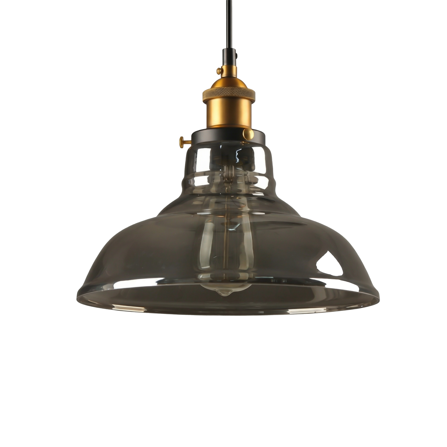 Industriële Glazen Hanglamp voor Hotels en Bars – Zelaria