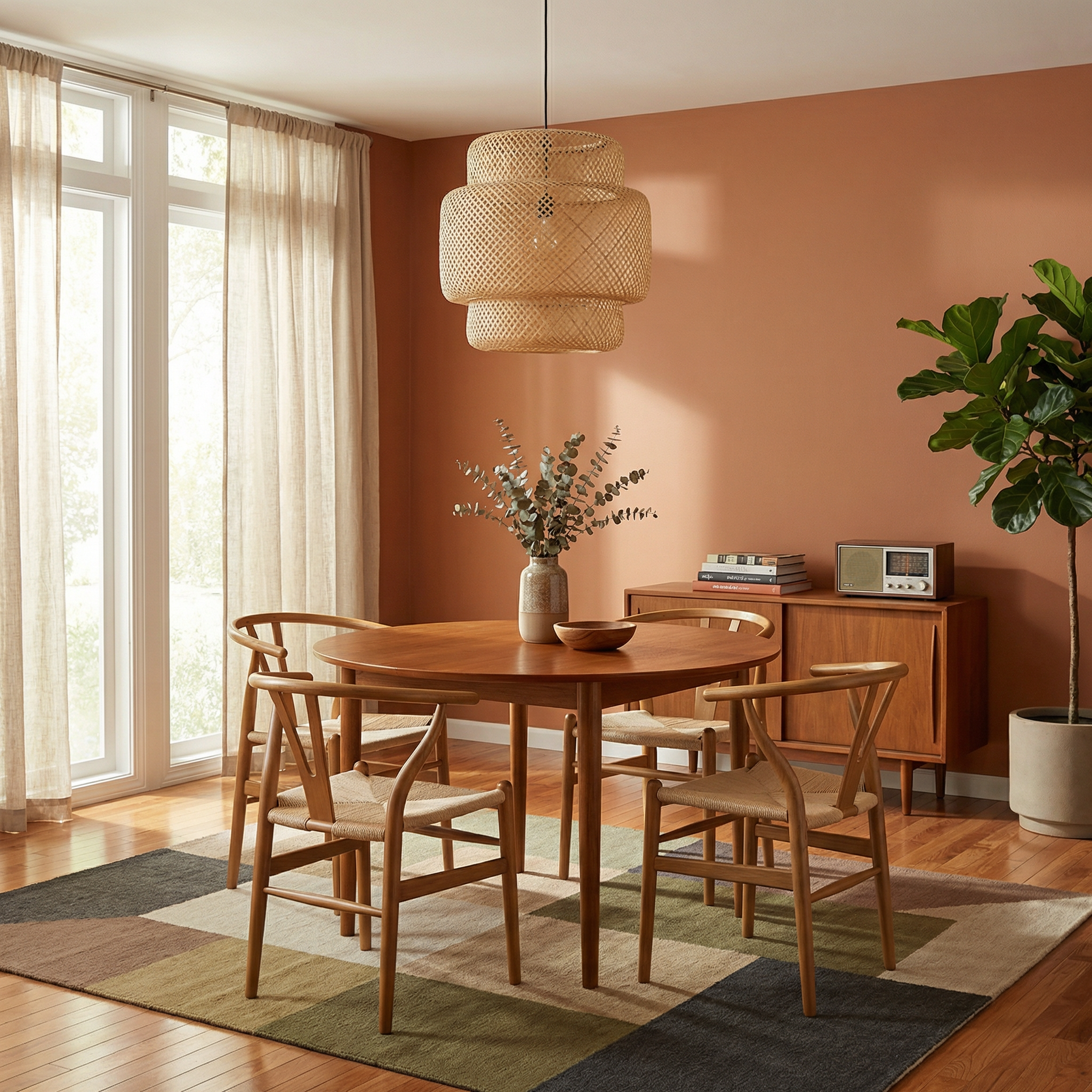 Pendant Light Zen Bamboo Ambient View | Luxarmonie
