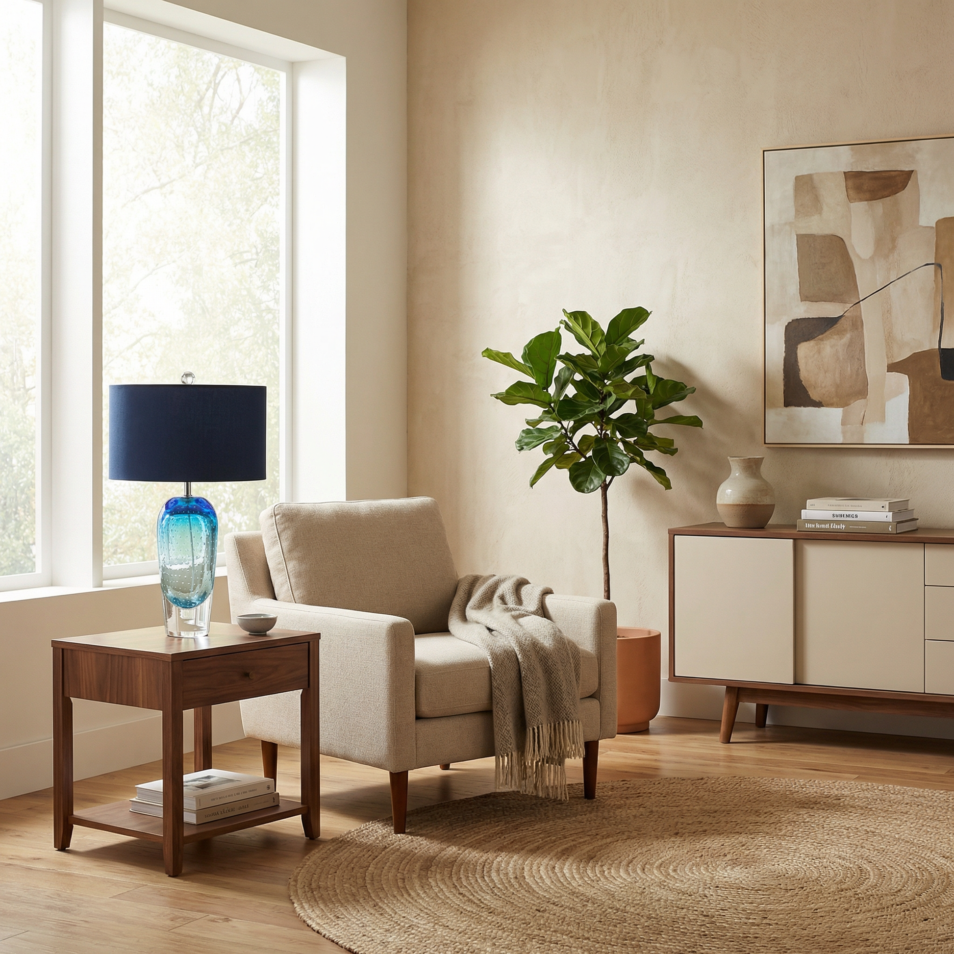 Brezza Table Lamp Ambiance View | Luxarmonie