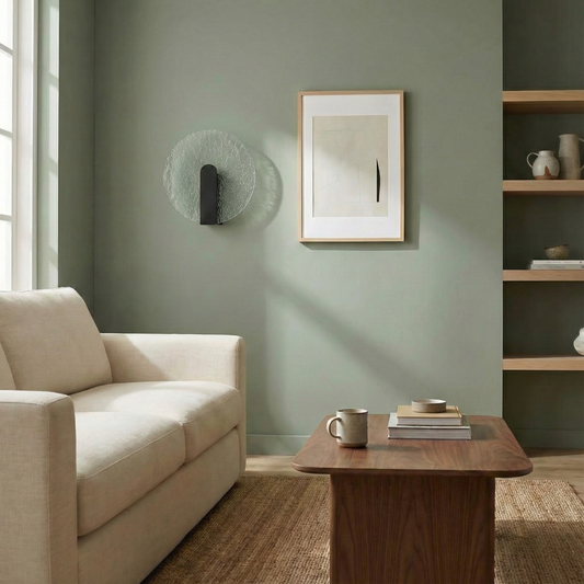 Zwarte hedendaagse wandlamp met gericht licht – Halo