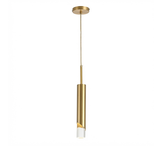 Gouden Aluminium LED Hanglamp Strak Ontwerp – Innicio