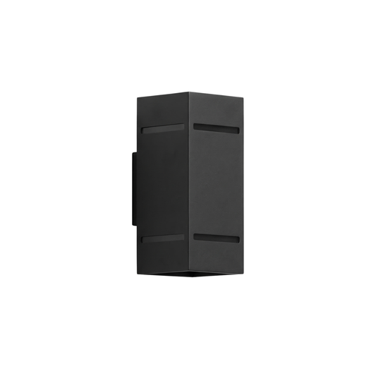 Moderne zwarte aluminium wandlamp – Model Neronth