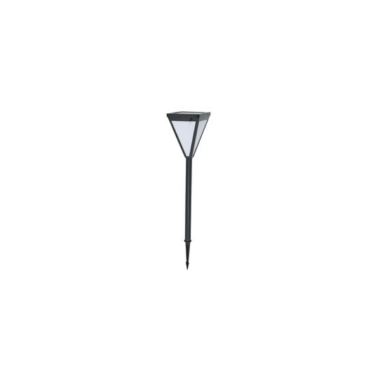Buitenlamp LED in zwart metaal modern design – Oranys