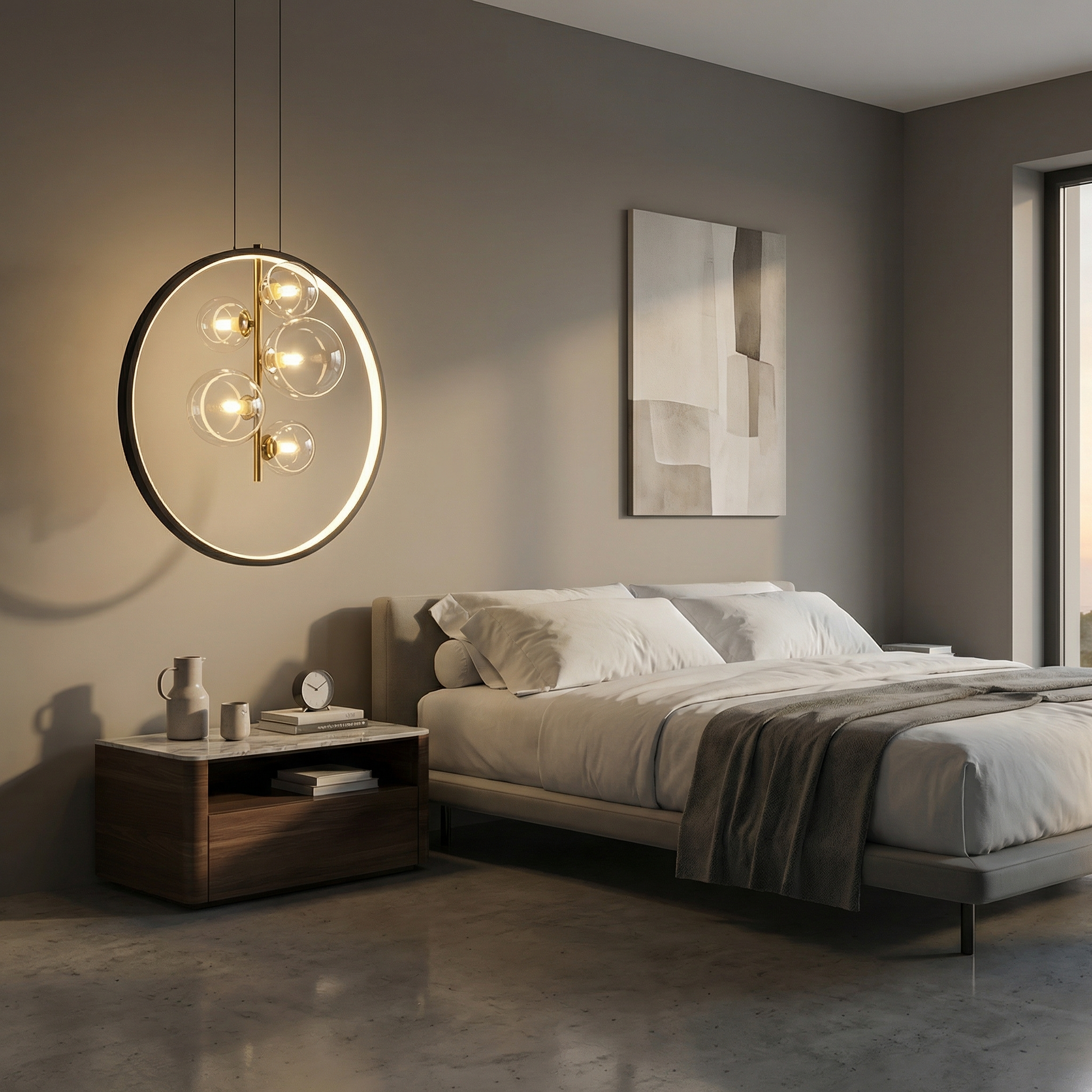 Suspension Cléora vue détail | Luxarmonie