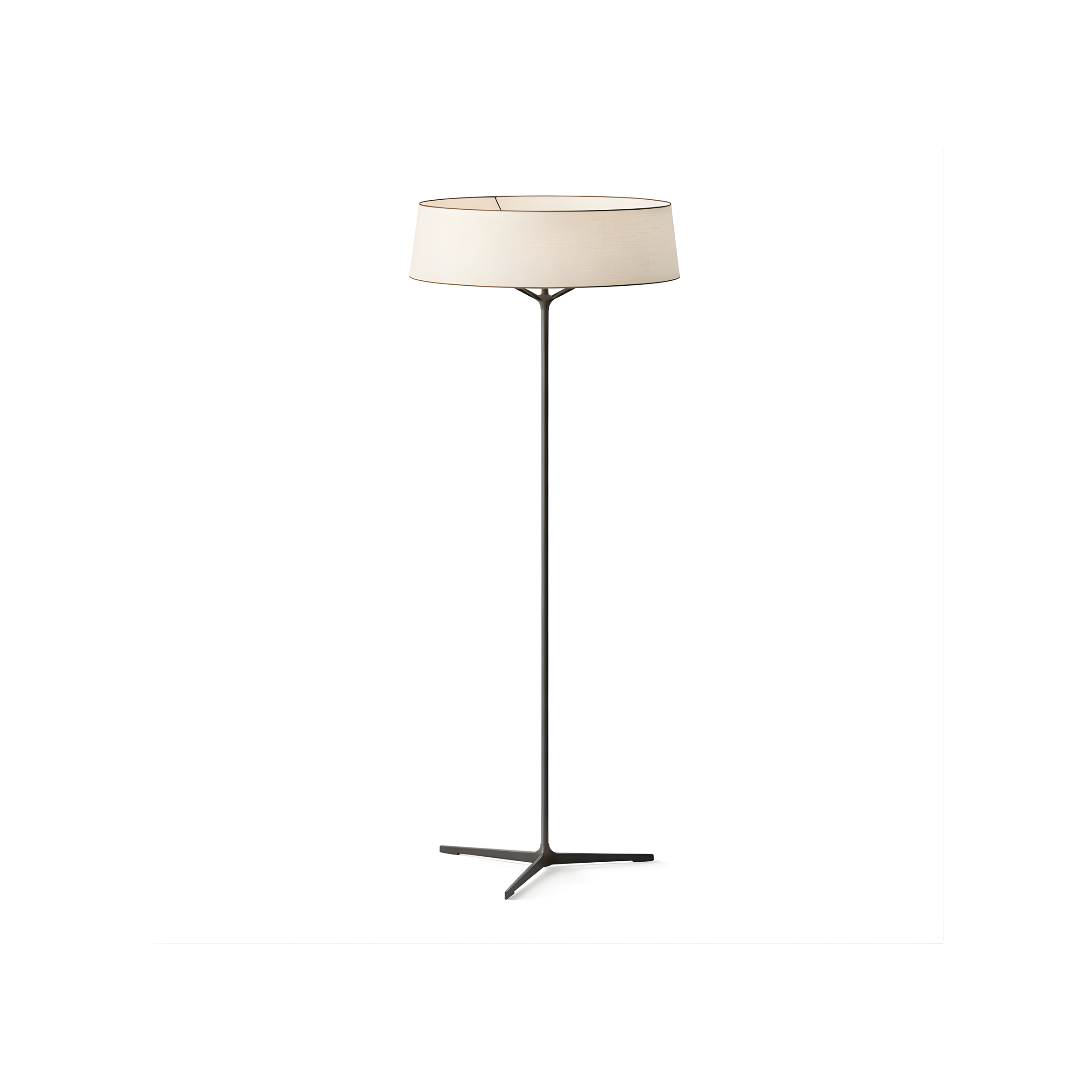 Moderne staande lamp in nordisch stof voor woonkamer – Armoniev