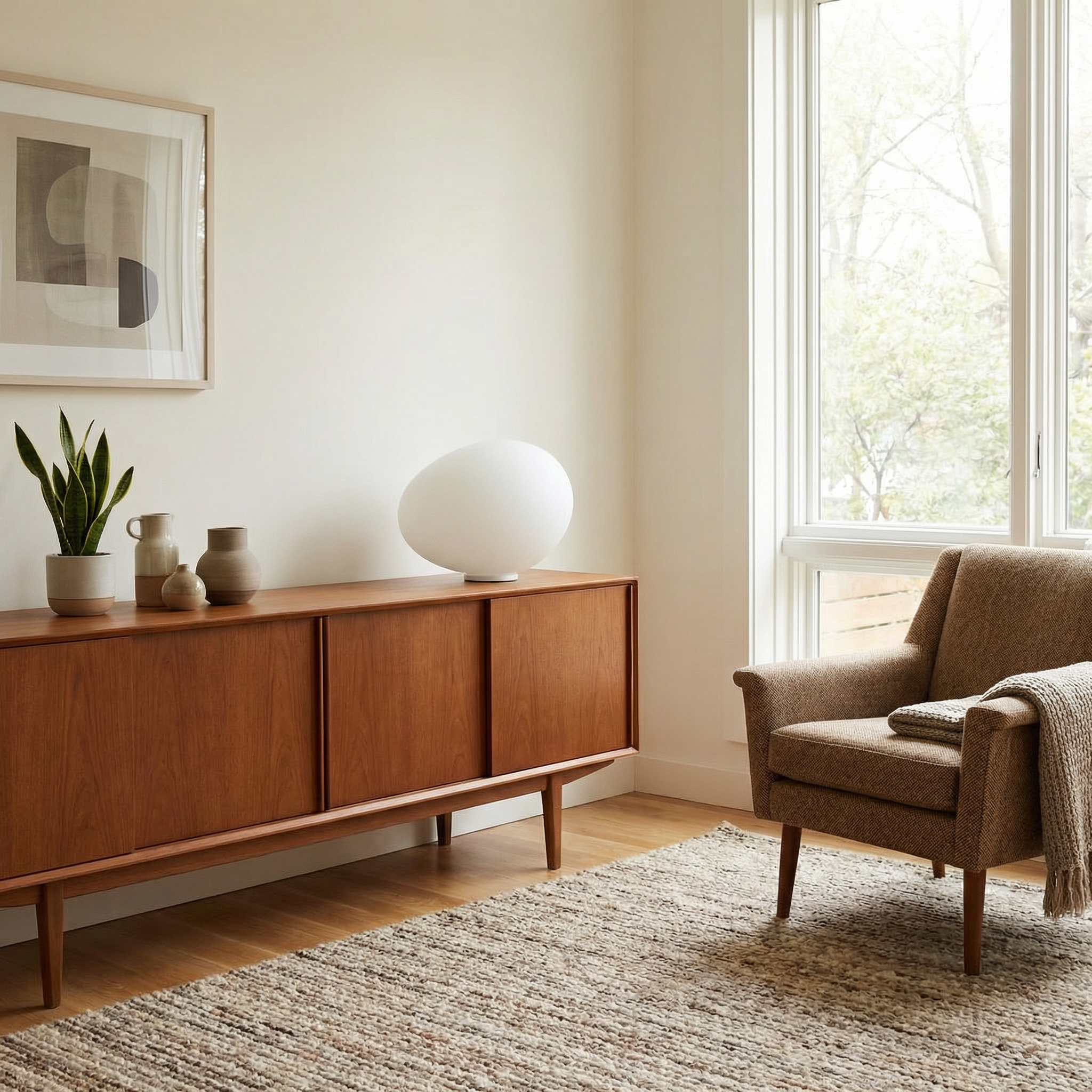 Zachte Lamp Keramische Voet Opaalkleurig Glas Veelzijdige Elegantie – Pietra