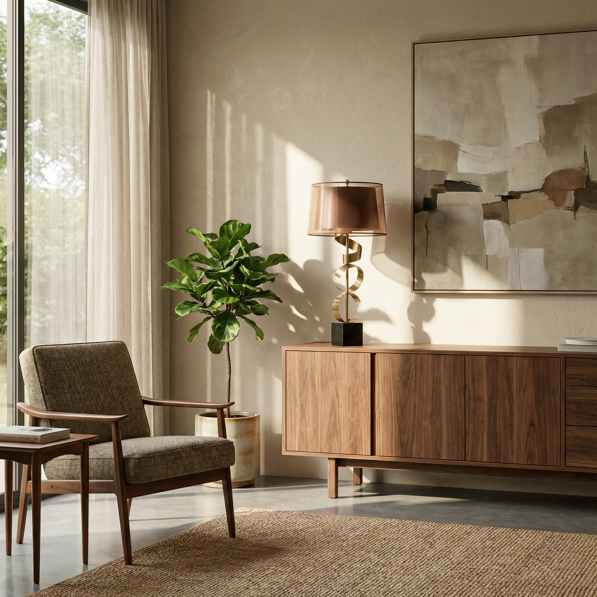 Table Lamp Aéra ambiance view | Luxarmonie
