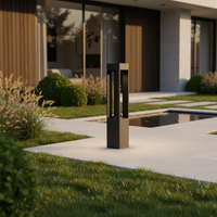 Borne LED extérieure en aluminium pour jardin – Aluminar