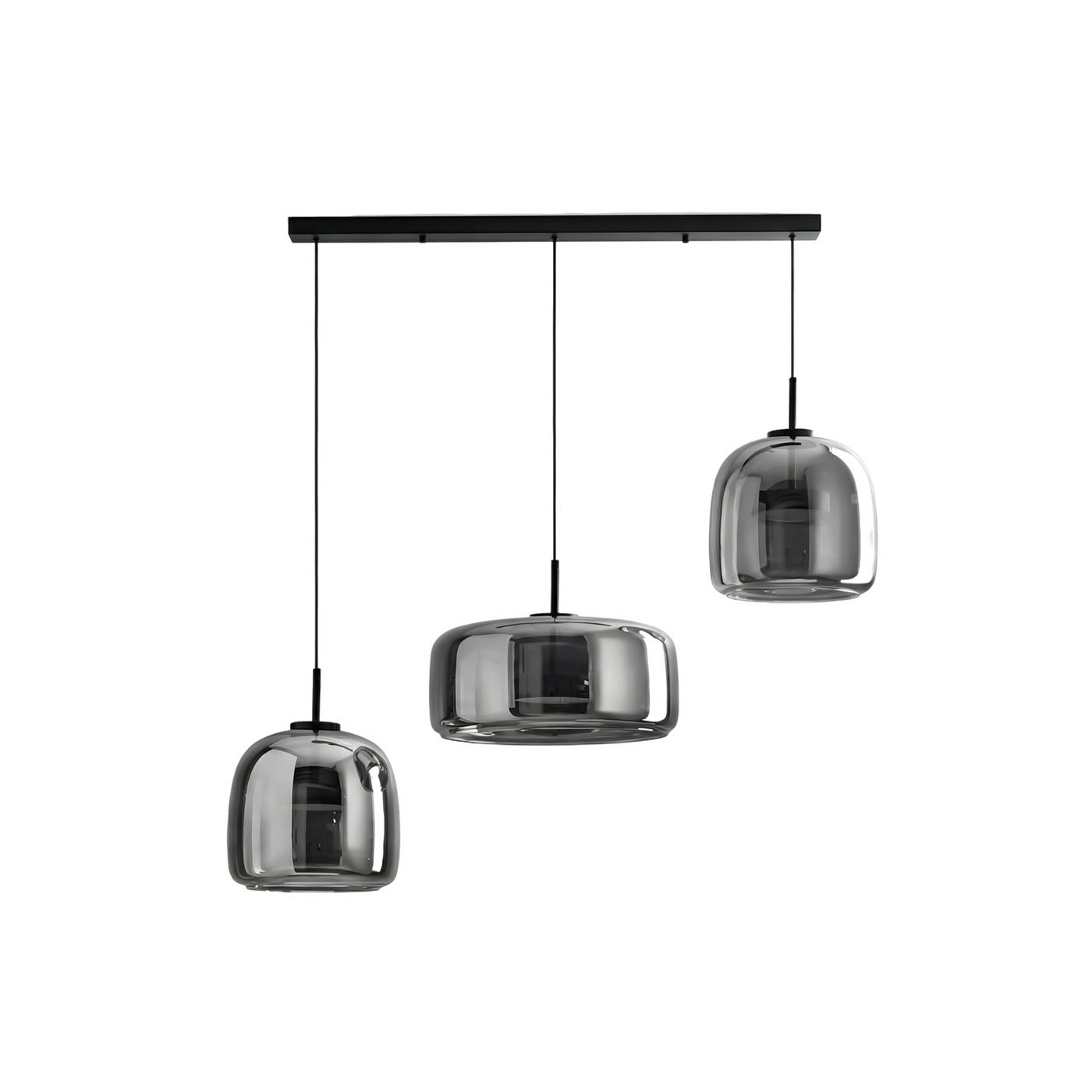 Suspension en verre minimaliste nordique pour salons et chambres – Vetroéclat