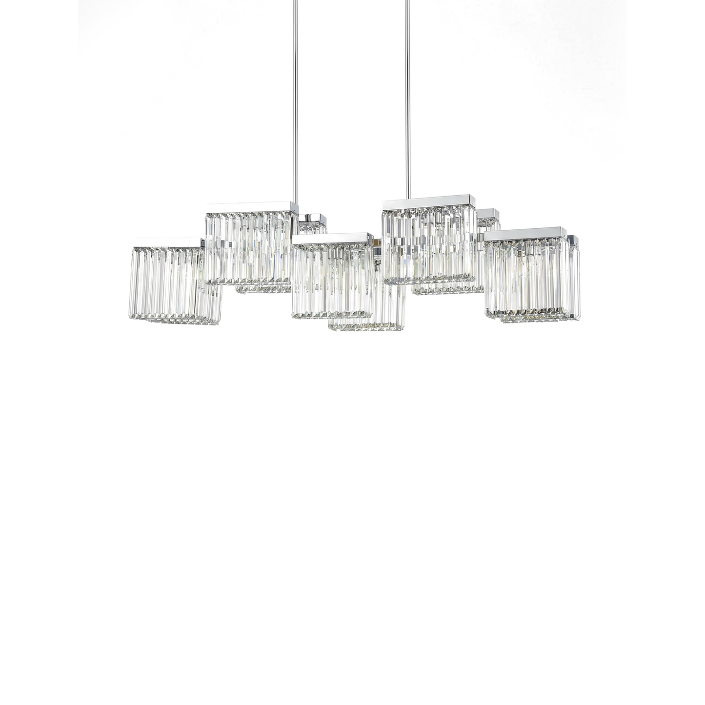 Hanglamp Kristal Modern E14 voor Eetkamer – Crystarène