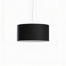Kronleuchter minimalistisch schwarz 5 Glühbirnen Wohnzimmer - Modell Elaris