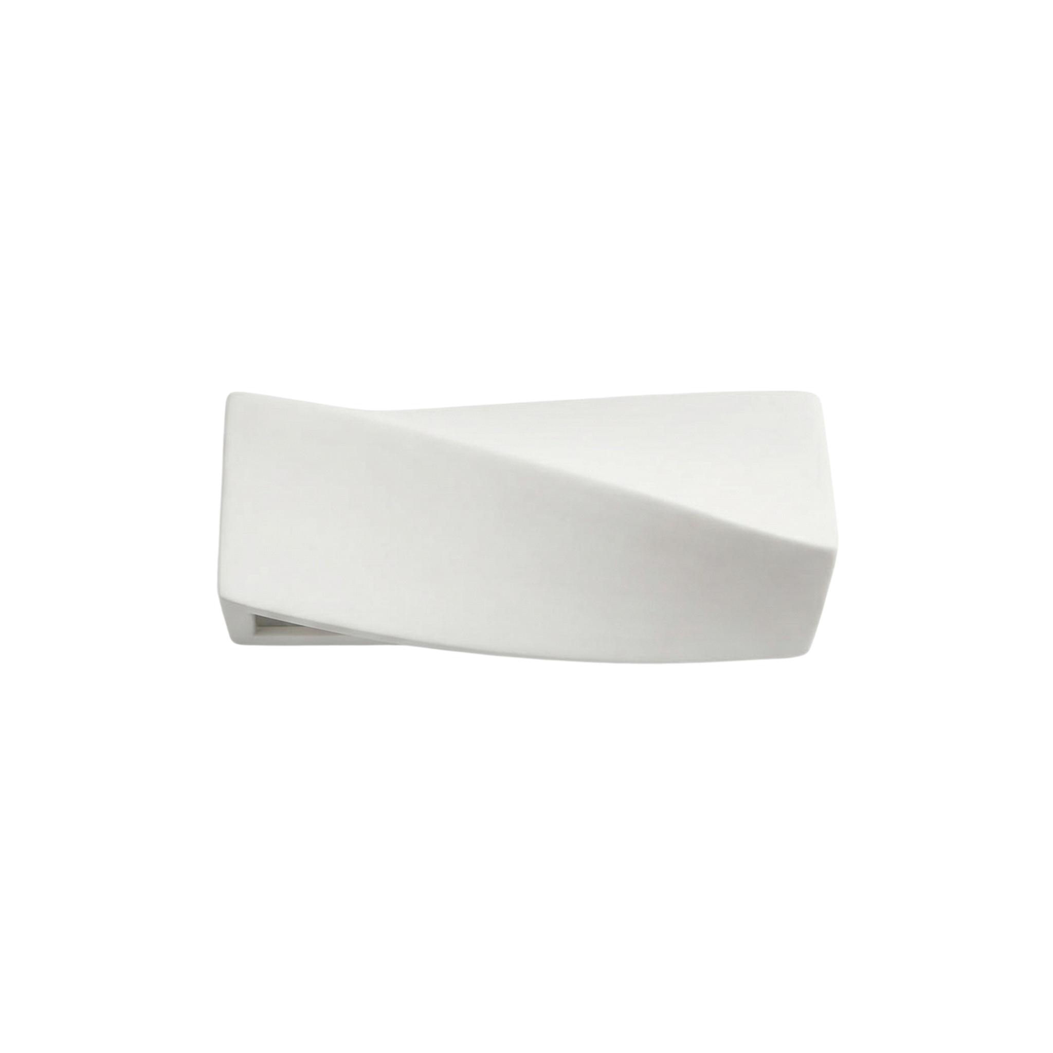 Moderne Witte Keramische Wandlamp – modèle Arcanis