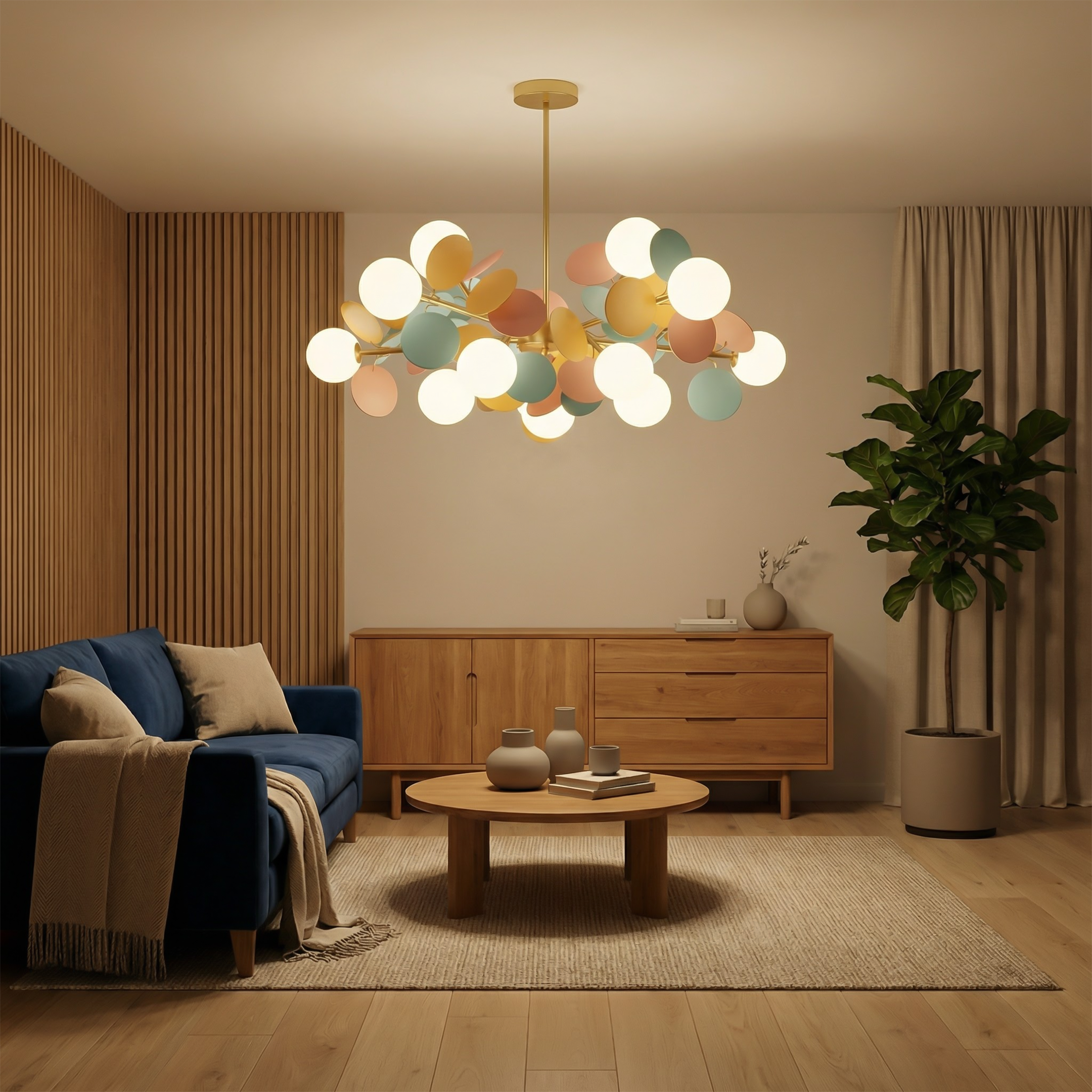Hanglamp Artistiek LED Vrolijke Sfeer – Auréna