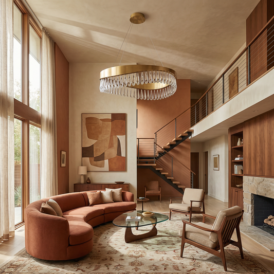 Luxe Kroonluchter Verstelbare Hoogte Briljant Design – Aurora