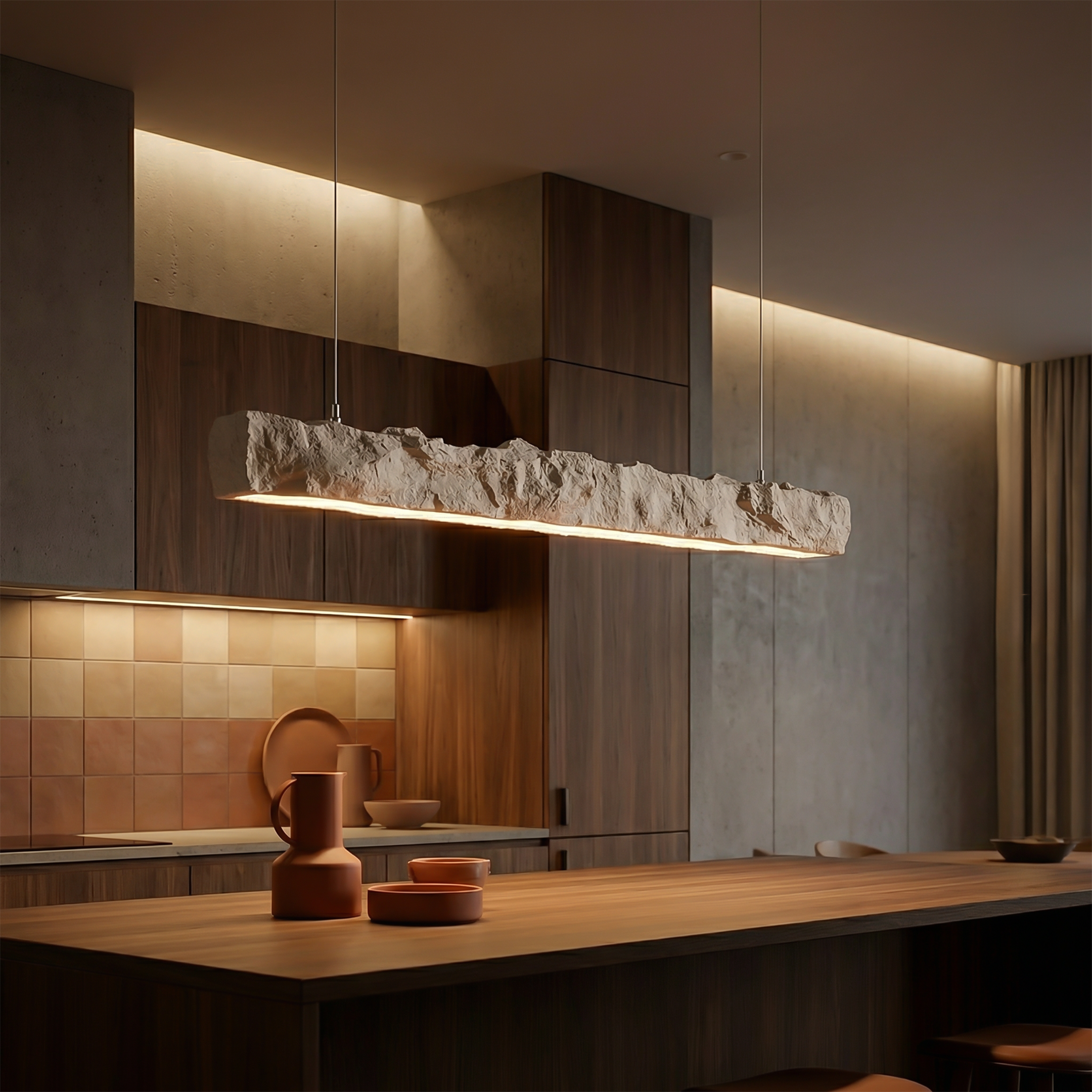 Minimalistische Noordse LED Hanglamp voor Eetkamer – Aurobelle