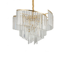 تعليق فني بكريستالات ملتوية أجواء مهيبة – إيلوميا