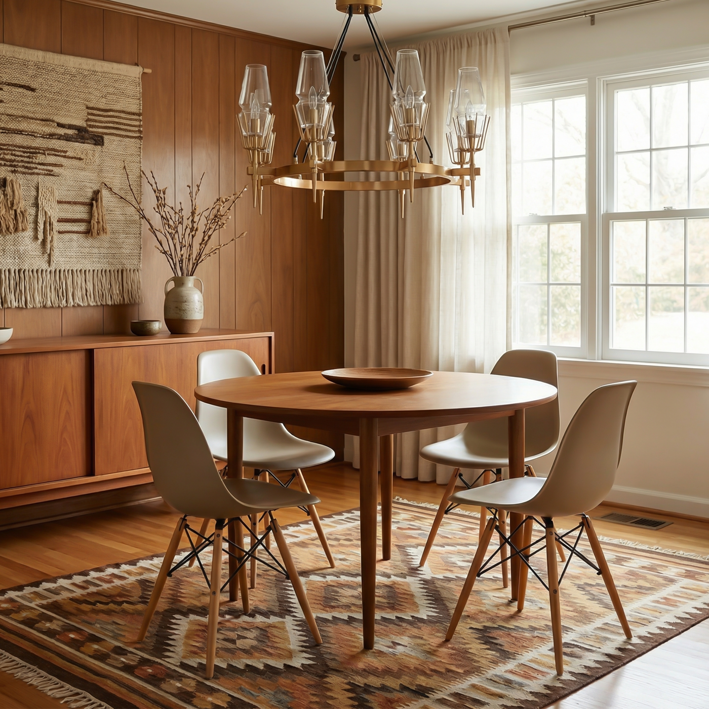 Suspension Éclat Subtil Finition Or et Globe Opalin – Sable Doré