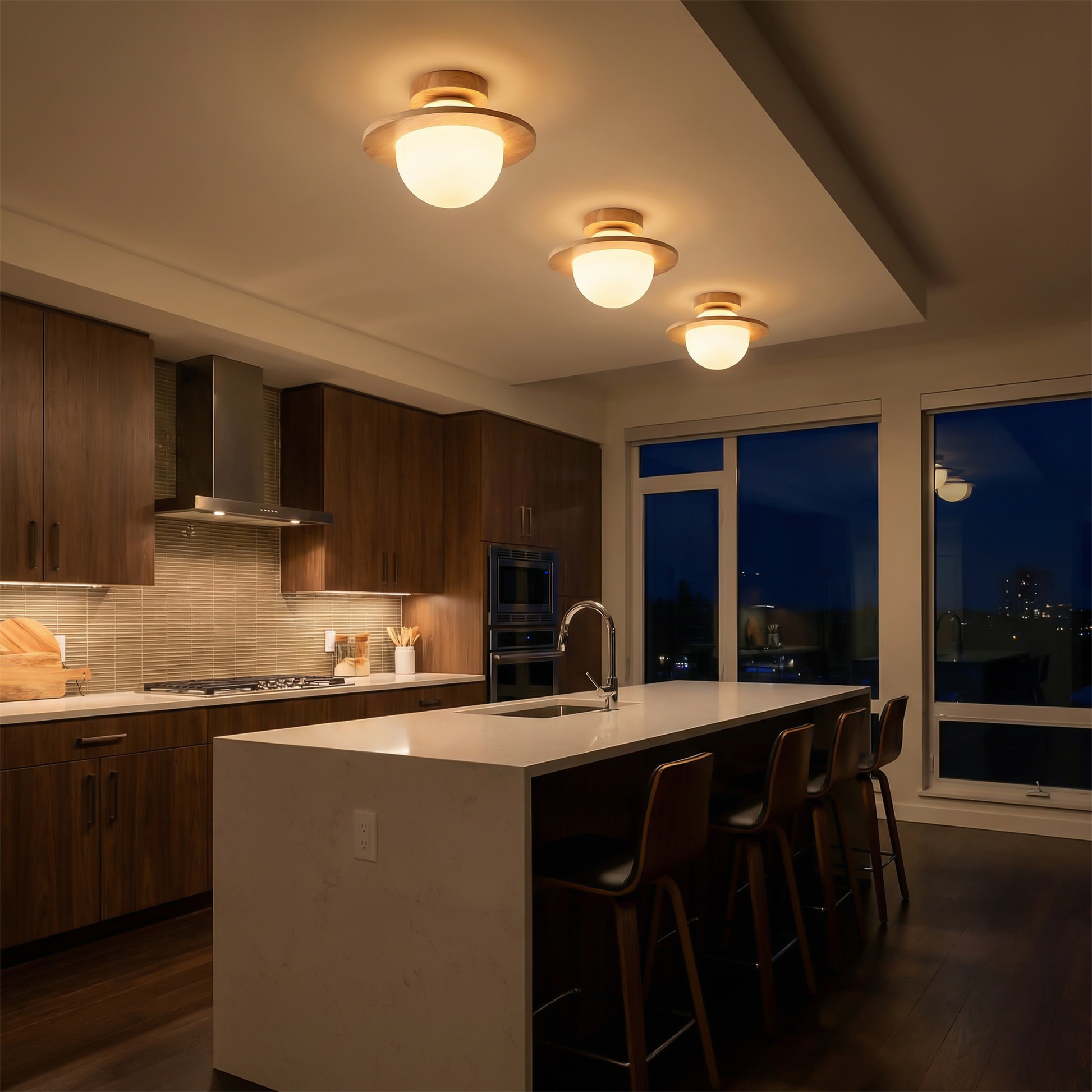 LED plafondlamp matschaal gebalanceerde straling – Eclisio