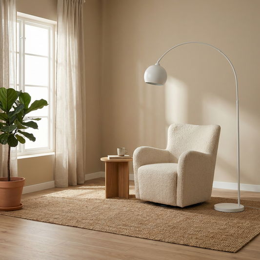 Staanlamp Gepolijst Chroom LED Dimbaar – Tripotys