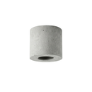 Industrial gray concrete ceiling light living room – Orphéos model