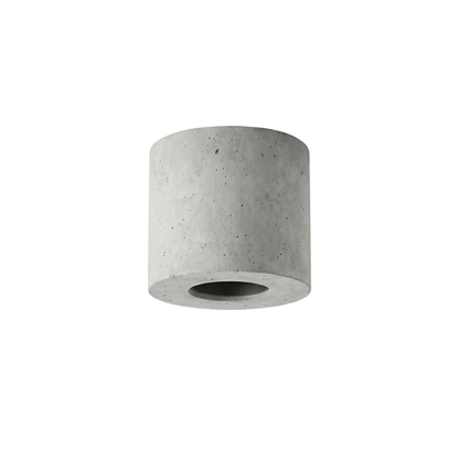 Industriële Grijze Betonnen Plafondlamp Woonkamer – Model Orphéos
