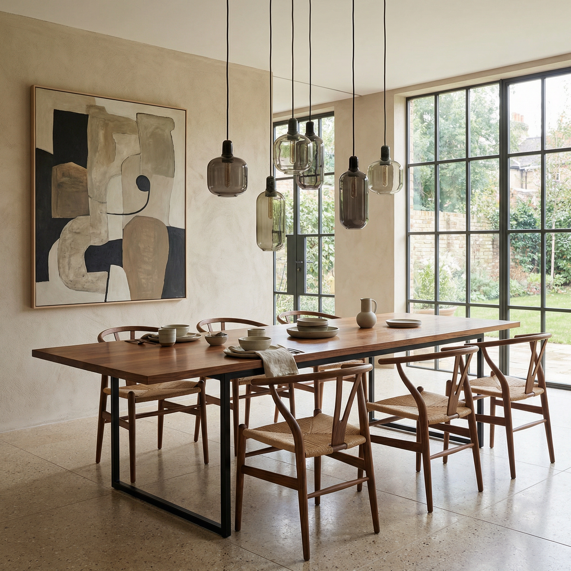 Suspension Éclat Verre vue ambiance | Luxarmonie