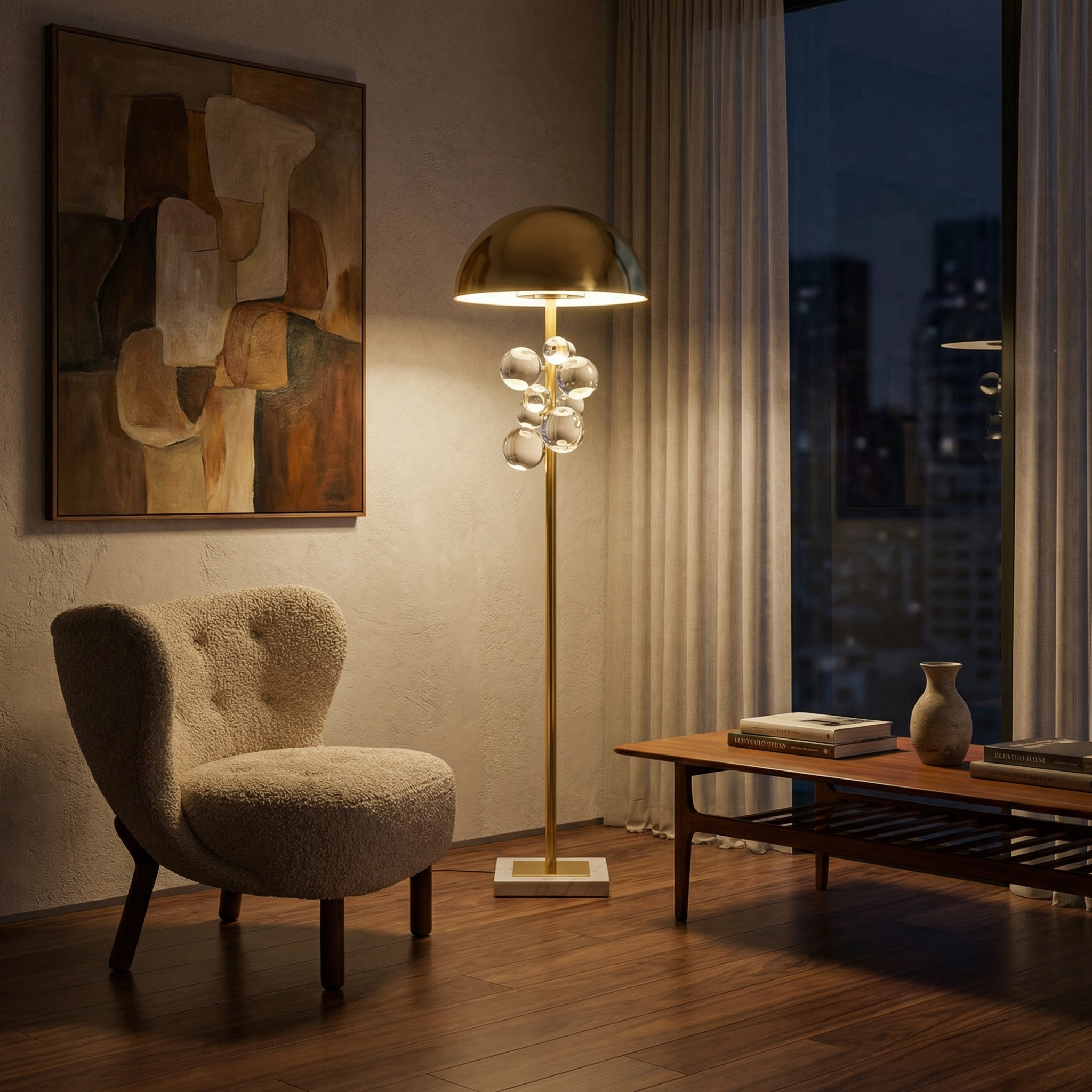 Lueur de Brume Lamp Detail View | Luxarmonie