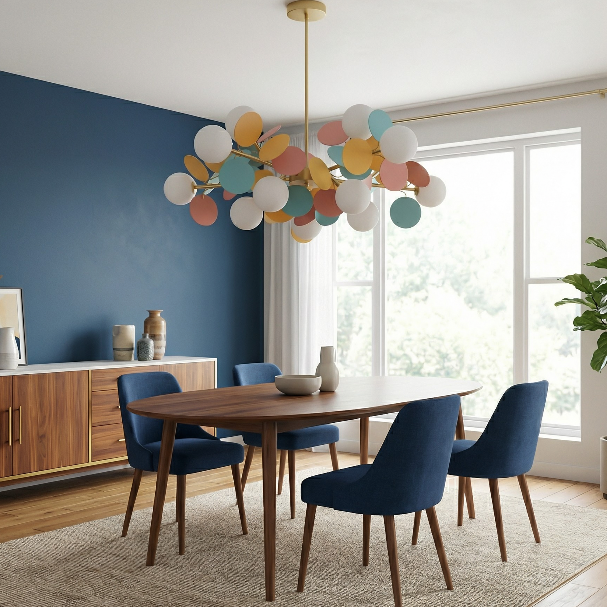 Hanglamp Artistiek LED Vrolijke Sfeer – Auréna