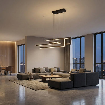 Moderne plafondlamp geharmoniseerd interieur – Voltys