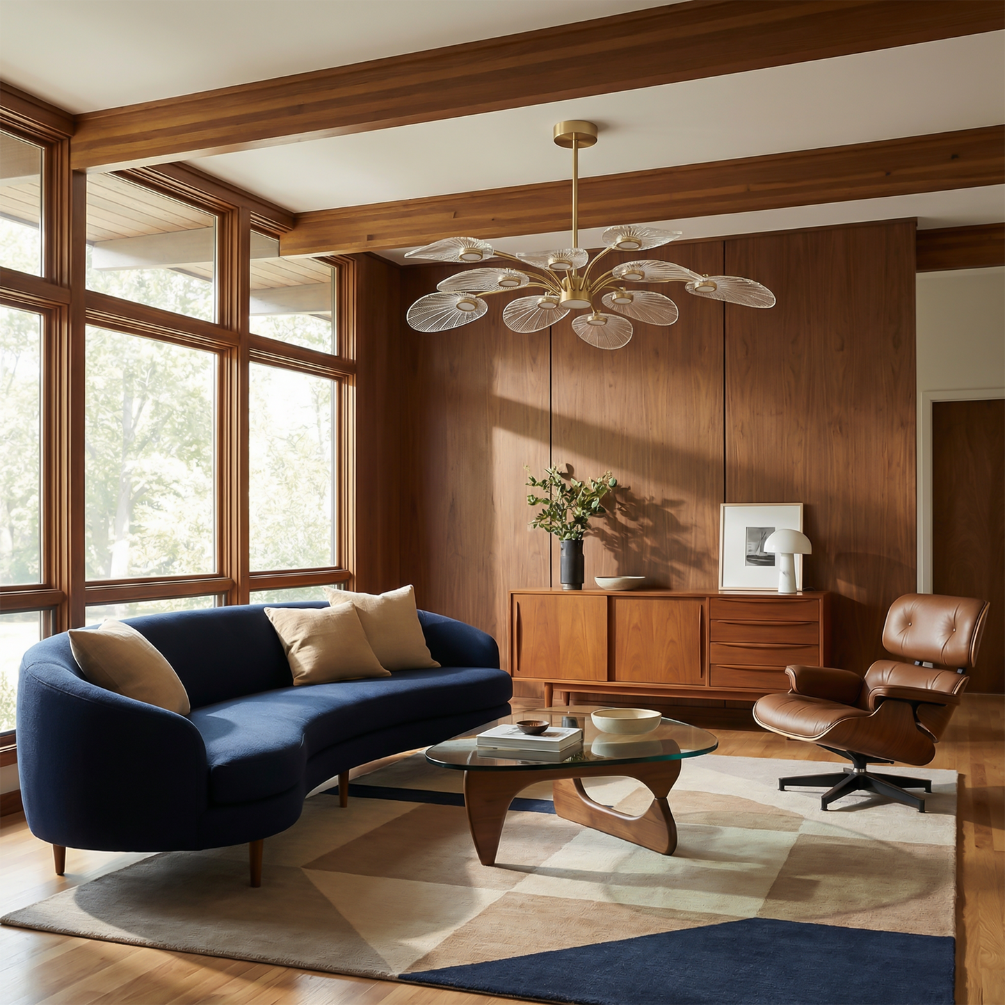 Moderne LED Hanglamp in Acryl voor Woonkamer – Armoniquez