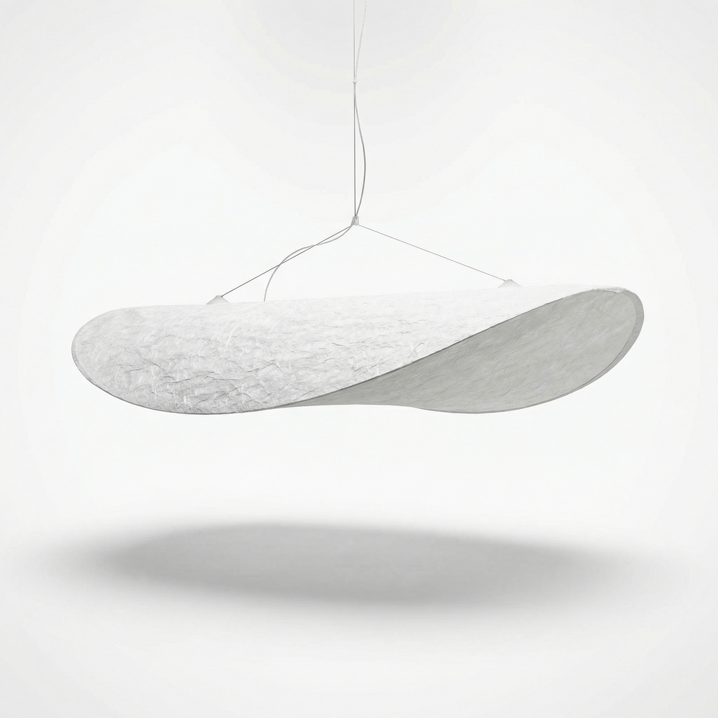 Ophanging getextureerd in Tyvek rustgevende sfeer – Arc Lunaire