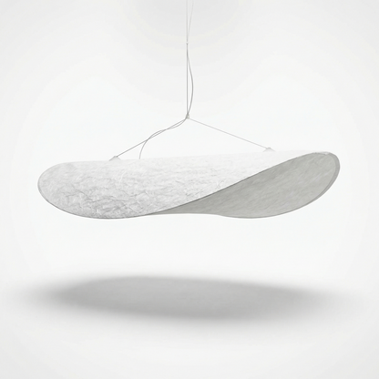 Ophanging getextureerd in Tyvek rustgevende sfeer – Arc Lunaire