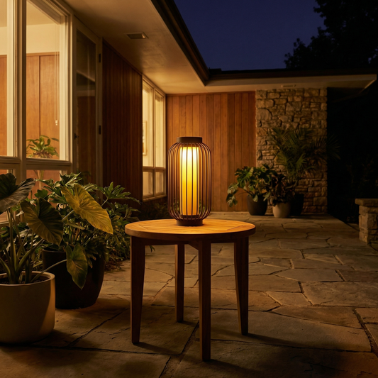 Moderne Gazonlamp Roestvrij Staal – Taléria