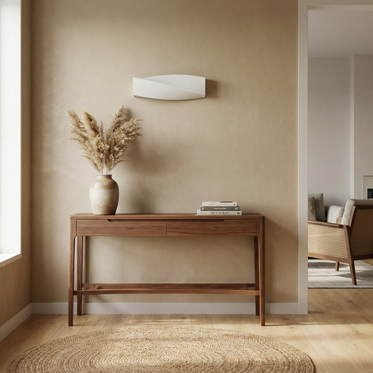 Moderne grijze keramische wandlamp – model Asterion