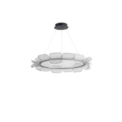 Hanglamp Bloemvormig Acryl & Harmonieus Halo – Zyaa