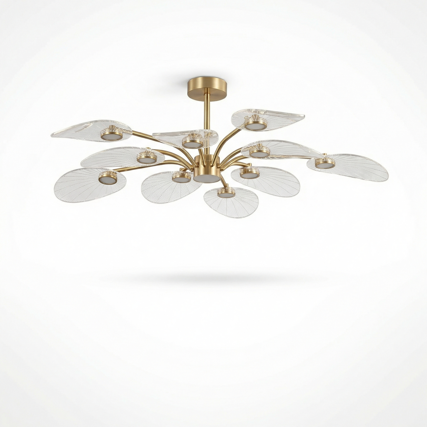 Suspension LED moderne en acrylique pour salon – Armoniquez