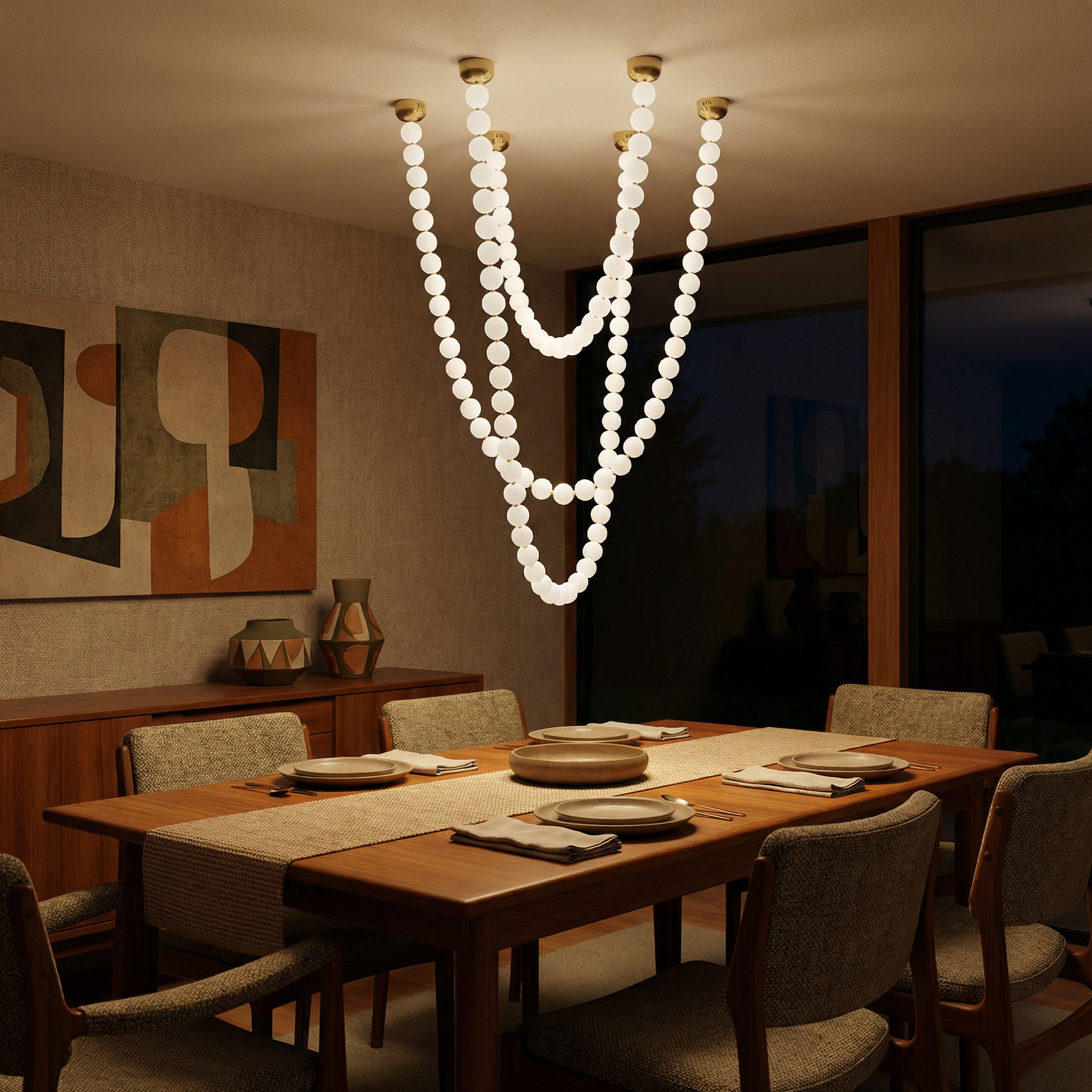Pendant Light Argentique detail view | Luxarmonie