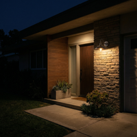 Applique Murale Rustique en Laiton Antique pour Extérieur – Aurélice