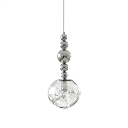Hanglamp Design in Geslepen Metaal voor Slaapkamers – Mirelvio