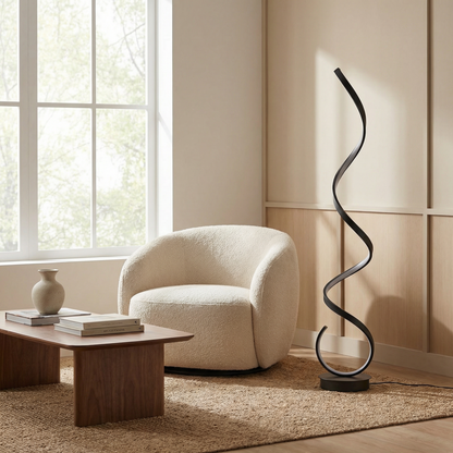 Lampadaire Twysta vue ambiance | Luxarmonie