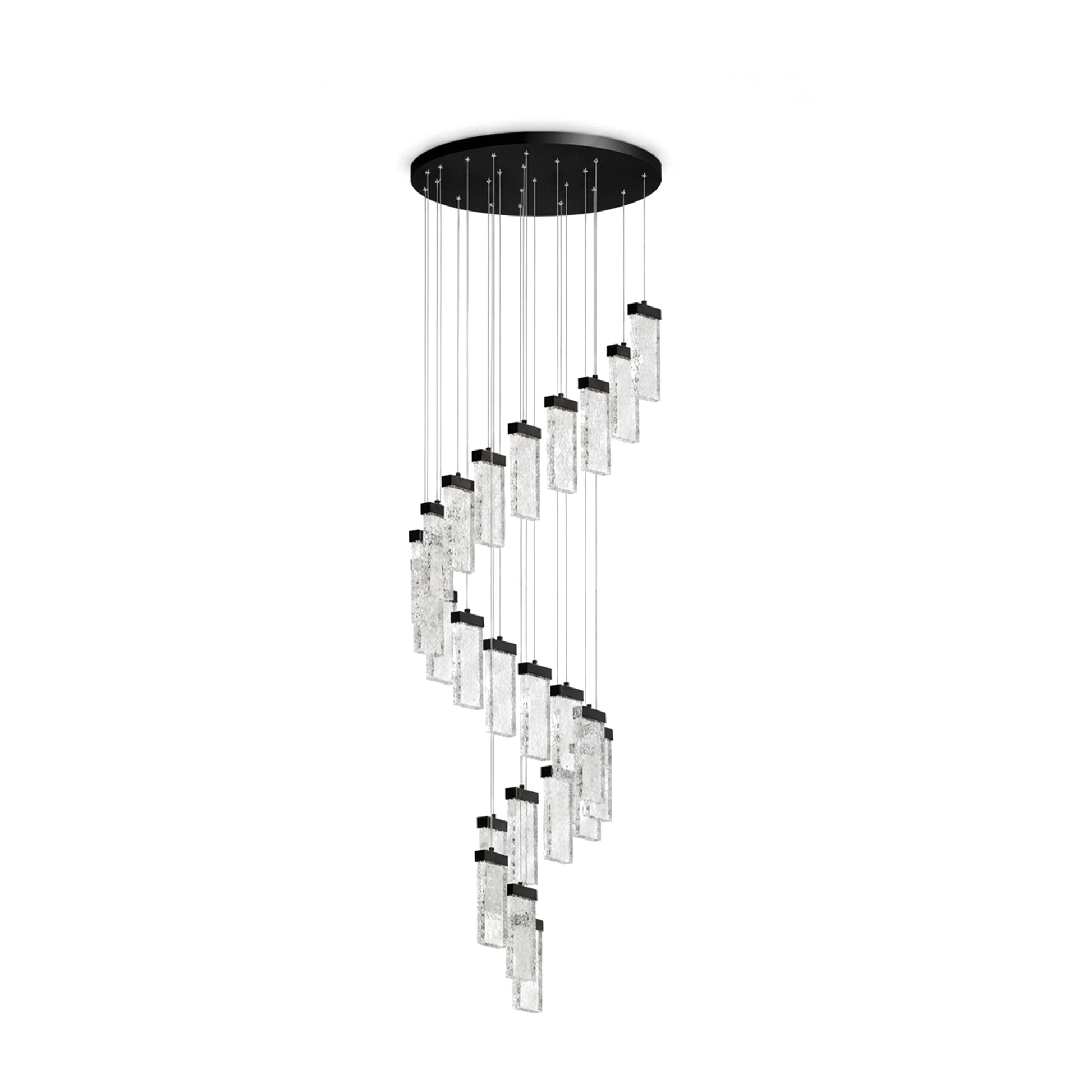 Lustre moderne en cristal pour salon – Cristariont